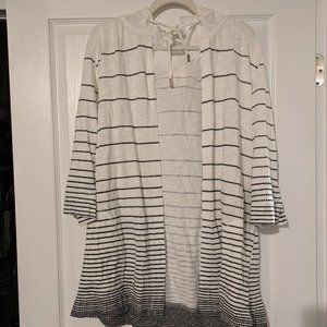 Chico's Weekends Hooded Cardigan